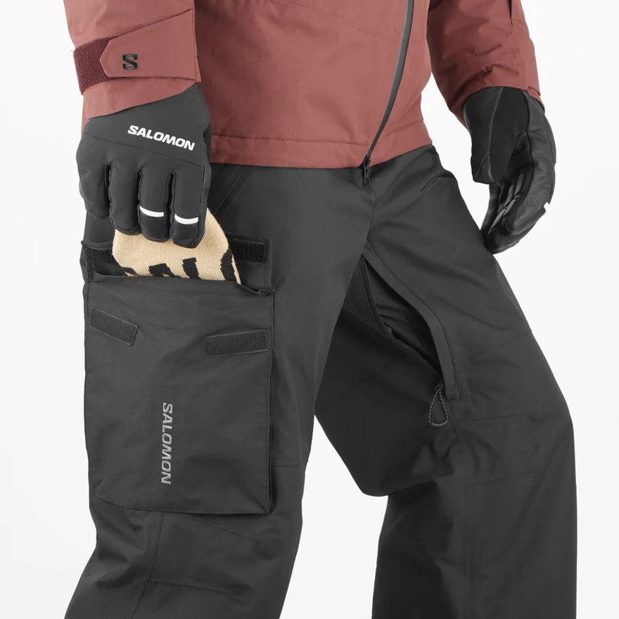 サロモン（SALOMON）（メンズ）TRANSFER BIB スキーパンツ LC2273700
