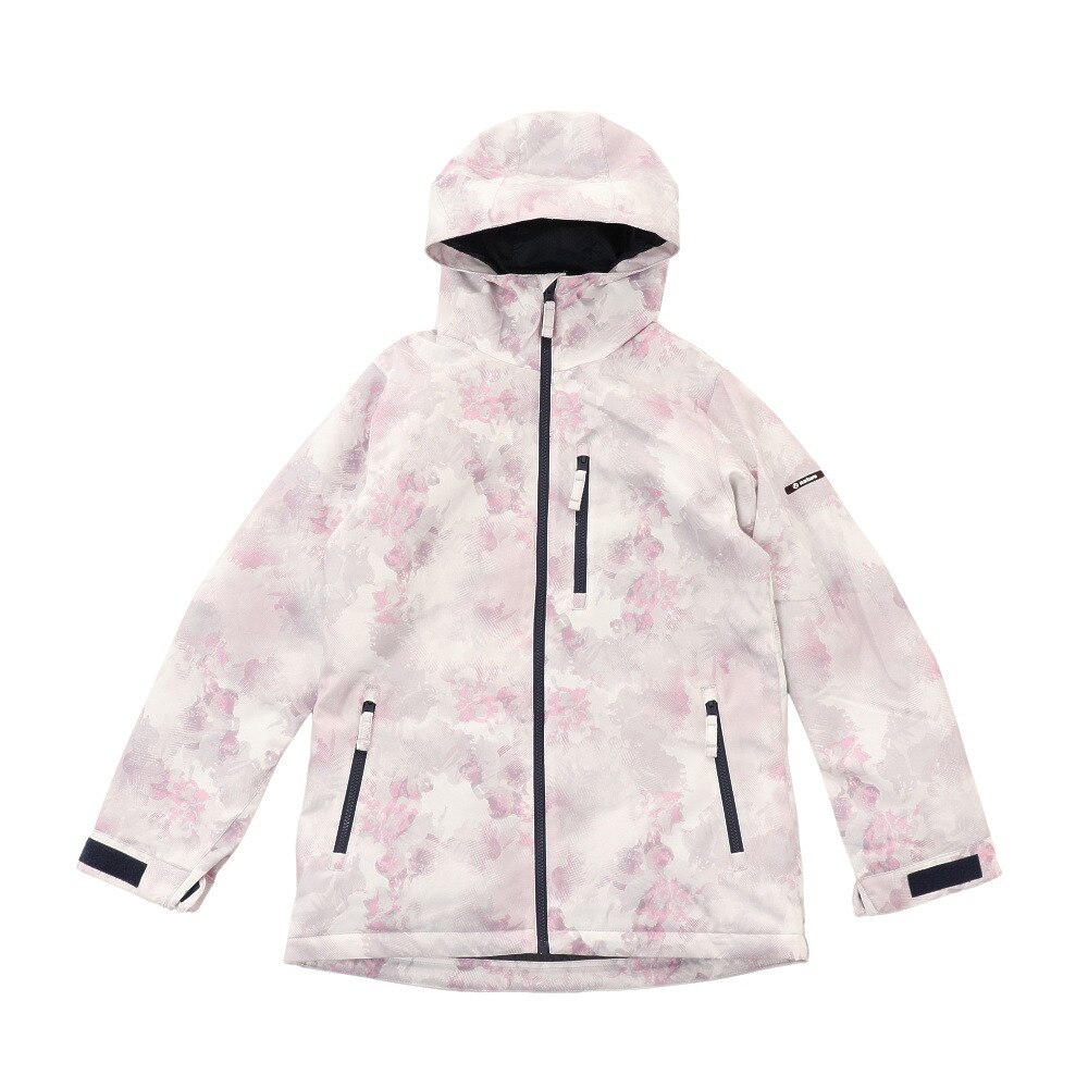 エアボーン（ARBN）（レディース）スキーウェア 上下セット 22 ボタニカルスーツ AB23WW1340 WHT