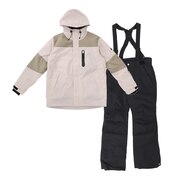 エアボーン（ARBN）（レディース）スキーウェア 上下セット レディース セットアップ スーツ STYLISHL AB23WW1343 KHK はっ水 保温 吸湿発熱