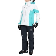 デサント（DESCENTE）（レディース）スキーウェア スーツ ジャケット パンツ 上下セット DWWWJH82X LBL