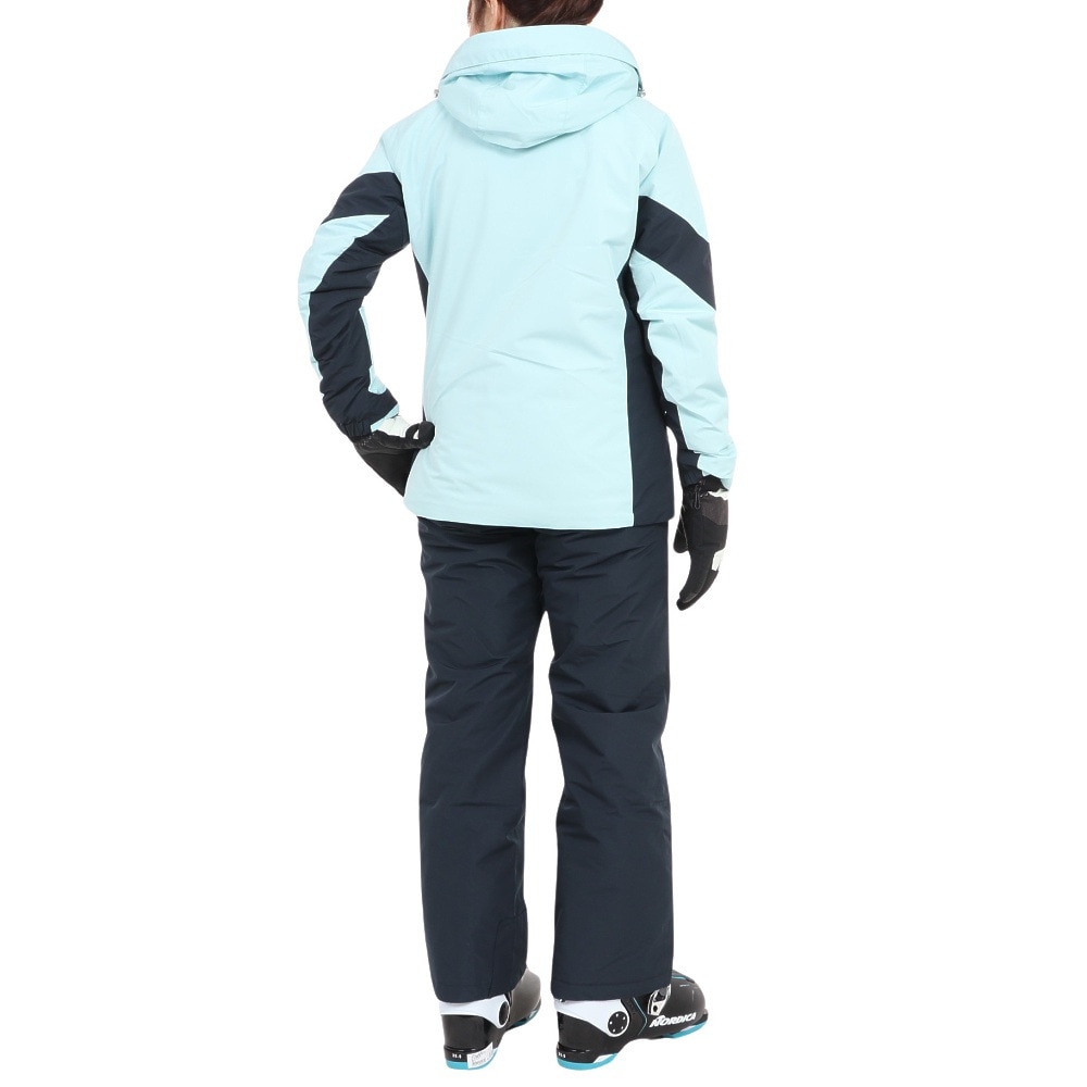 デサント（DESCENTE）（レディース）スキーウェア スーツ ジャケット パンツ 上下セット DWWWJH82X SBL