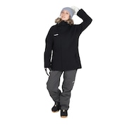 (レディース)25HOOD FUR L ST 上下セット 80BNF4FSP2334 BLK