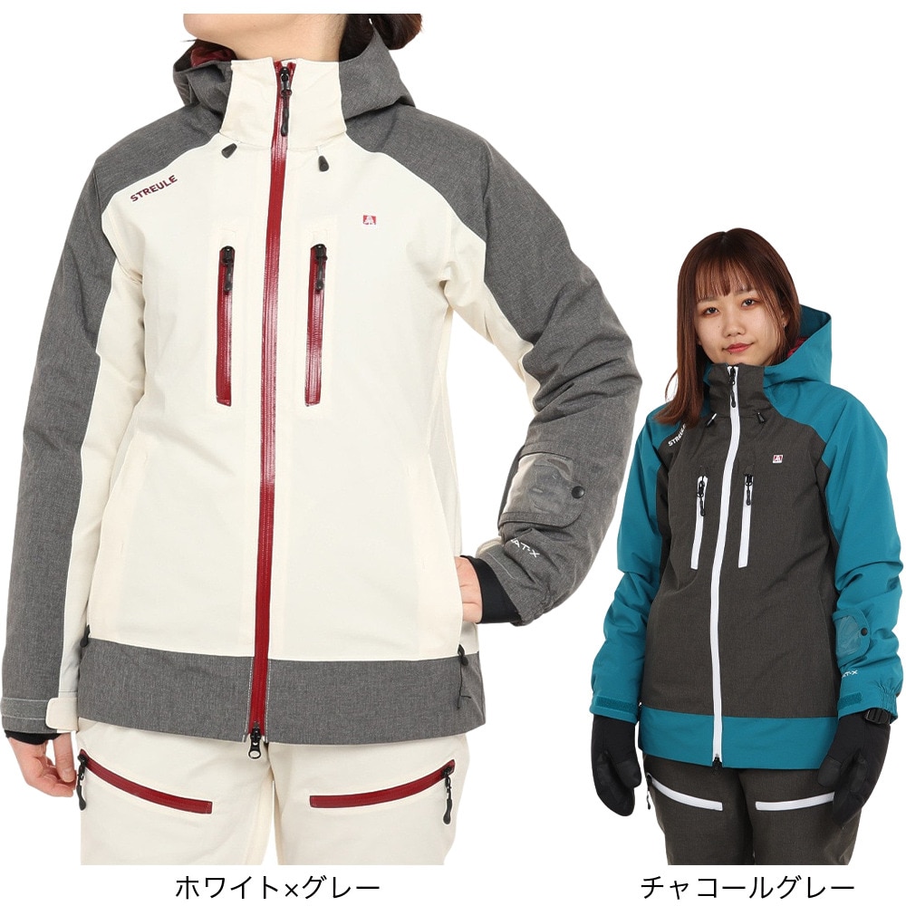 シュトロイレ（STREULE）（レディース）スキーウェア LALA ジャケット 317ST2OY5109JKT WHT 21-22