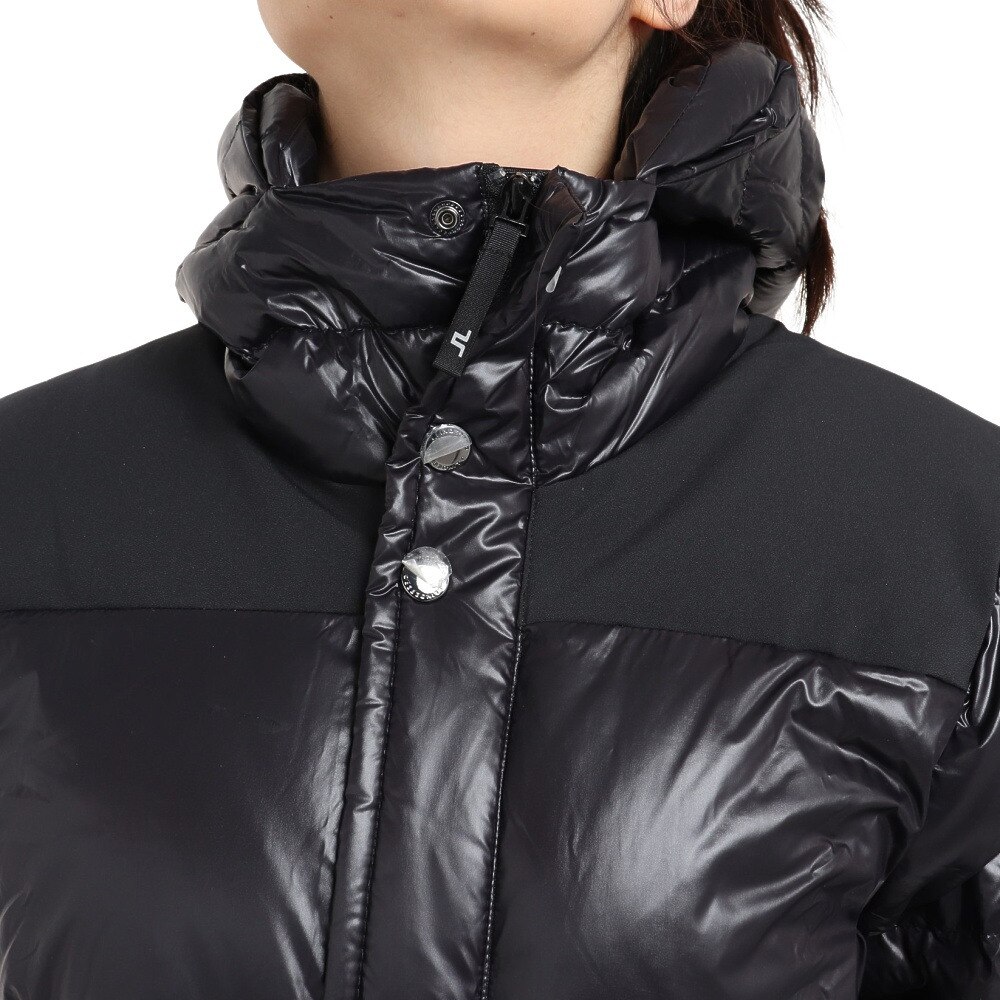 J.LINDEBERG（レディース）アウター ダウンジャケット スキー ウェア 防寒 防風 ブラック SOLAR DOWN SKI JACKET 074-57116-019