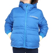 (レディース)ダウンジャケット 防寒 スキー スノーボード スノボ ブルー BLOCK DOWN JACKET 074-57117-094