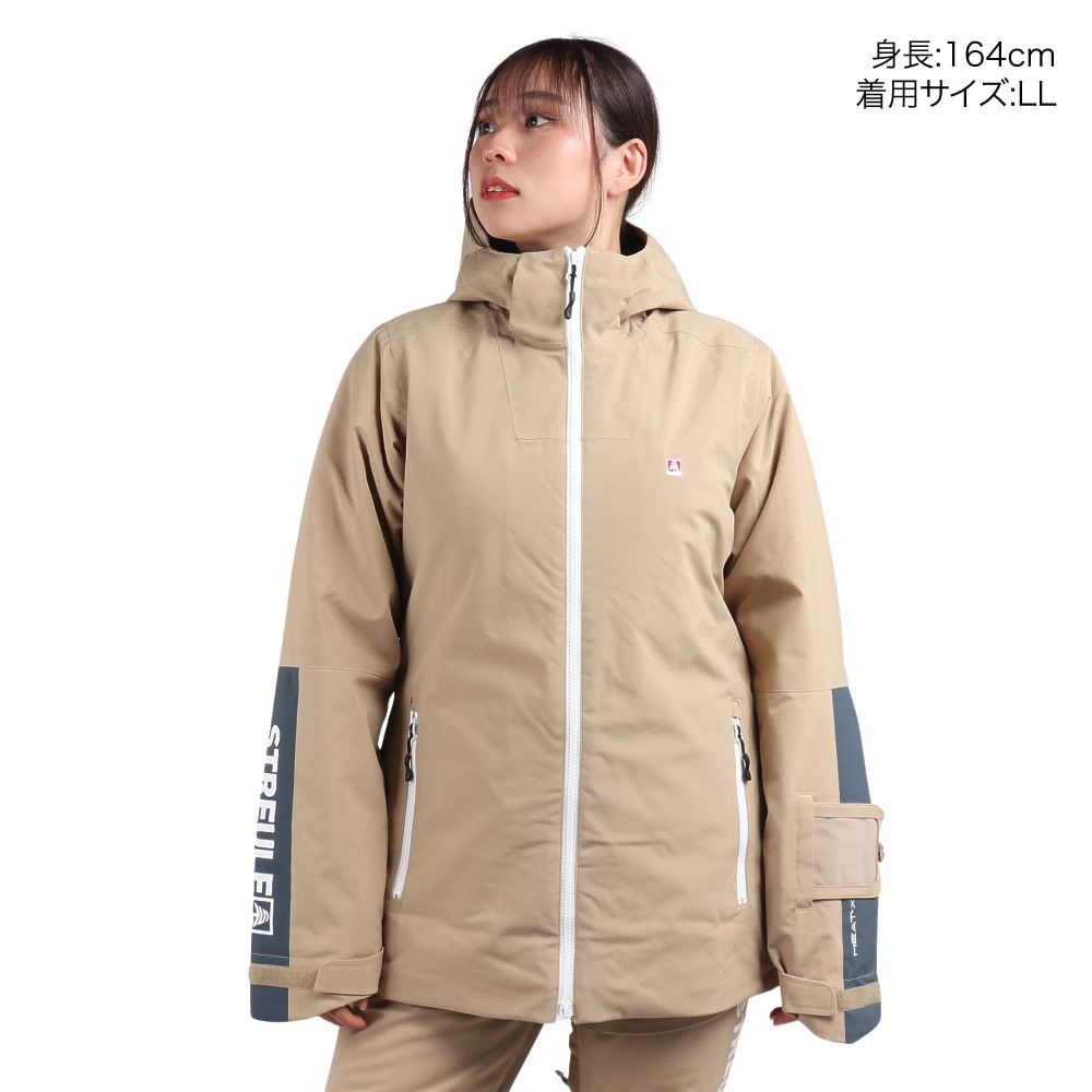 シュトロイレ（STREULE）（レディース）スキーウェア ジャケット 24 LALA JACKET ST23FW0023 BG/NV