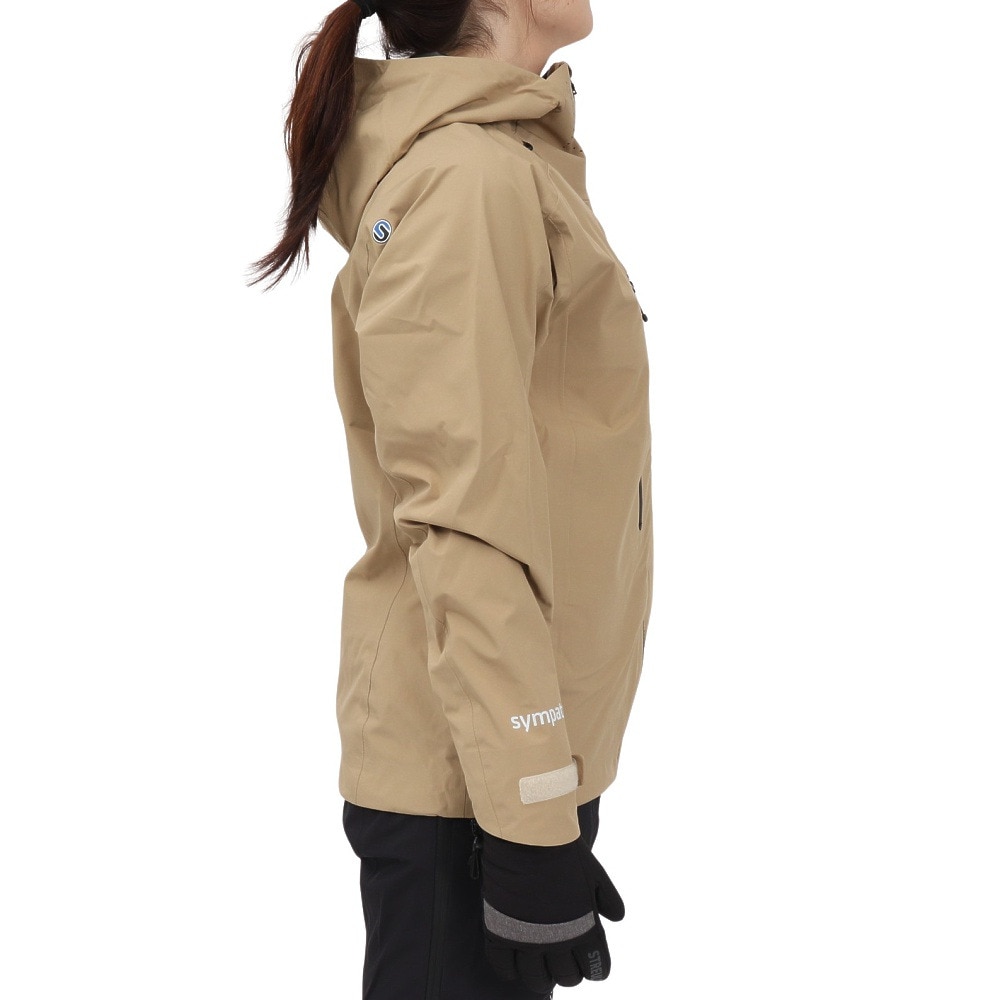 サマス（SAMAS）（レディース）スキーウェア ジャケット SYMPATEX SHELL JACKET SM3QHN030003 BEG