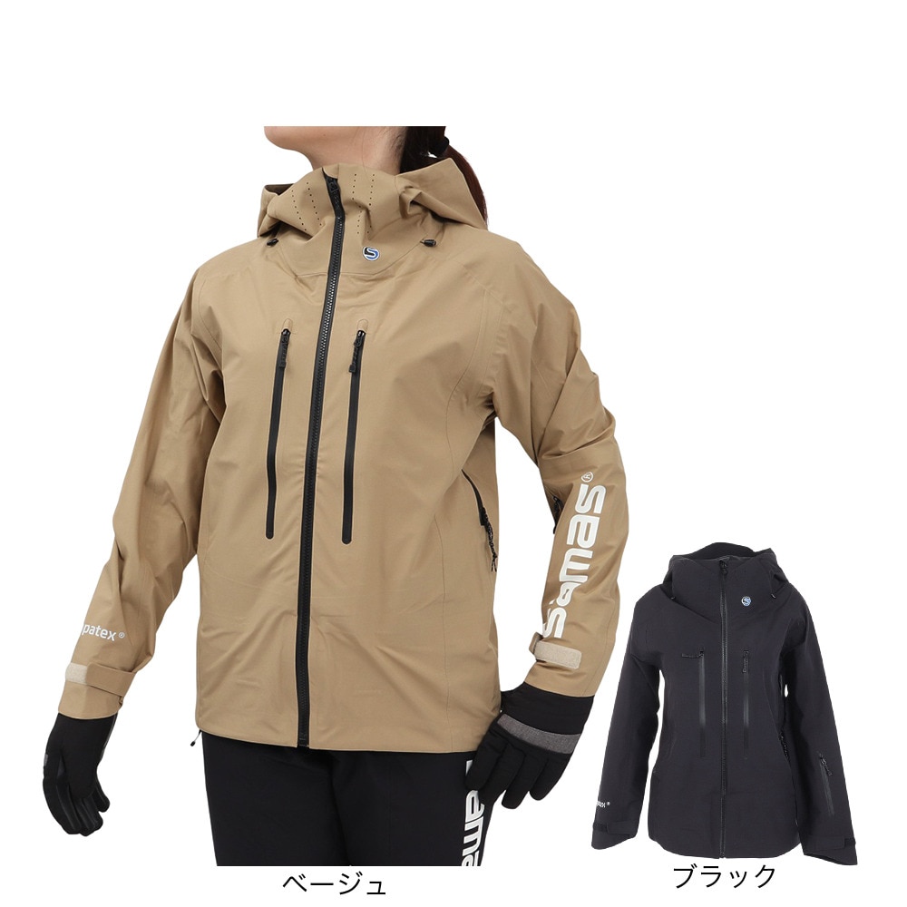 サマス（SAMAS）（レディース）スキーウェア ジャケット SYMPATEX SHELL JACKET SM3QHN030003 BEG