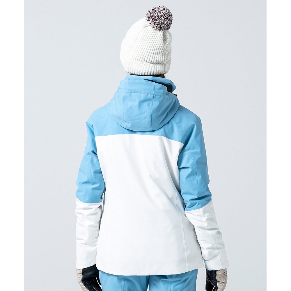 フェニックス（PHENIX）（レディース）スキーウェア バイカラーブロックジャケット ESW25OT62WHITE