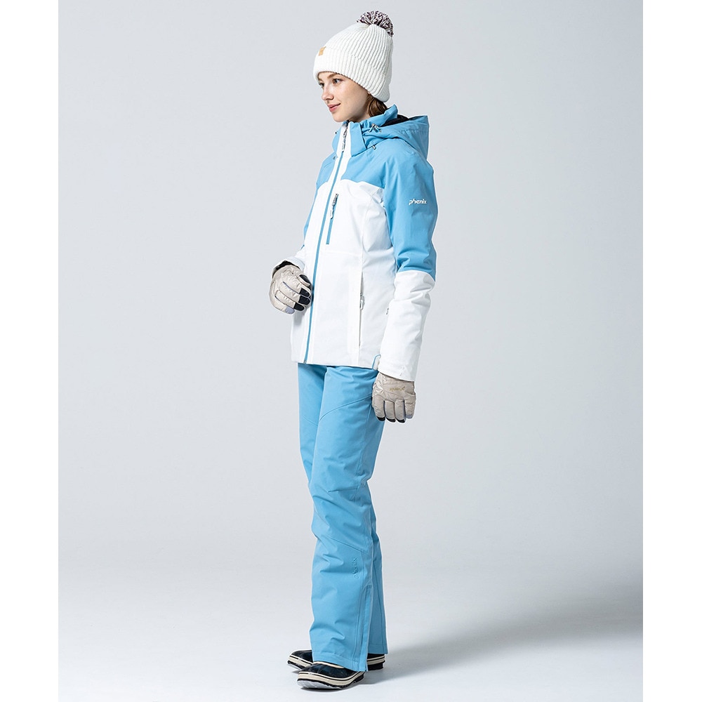フェニックス（PHENIX）（レディース）スキーウェア バイカラーブロックジャケット ESW25OT62WHITE