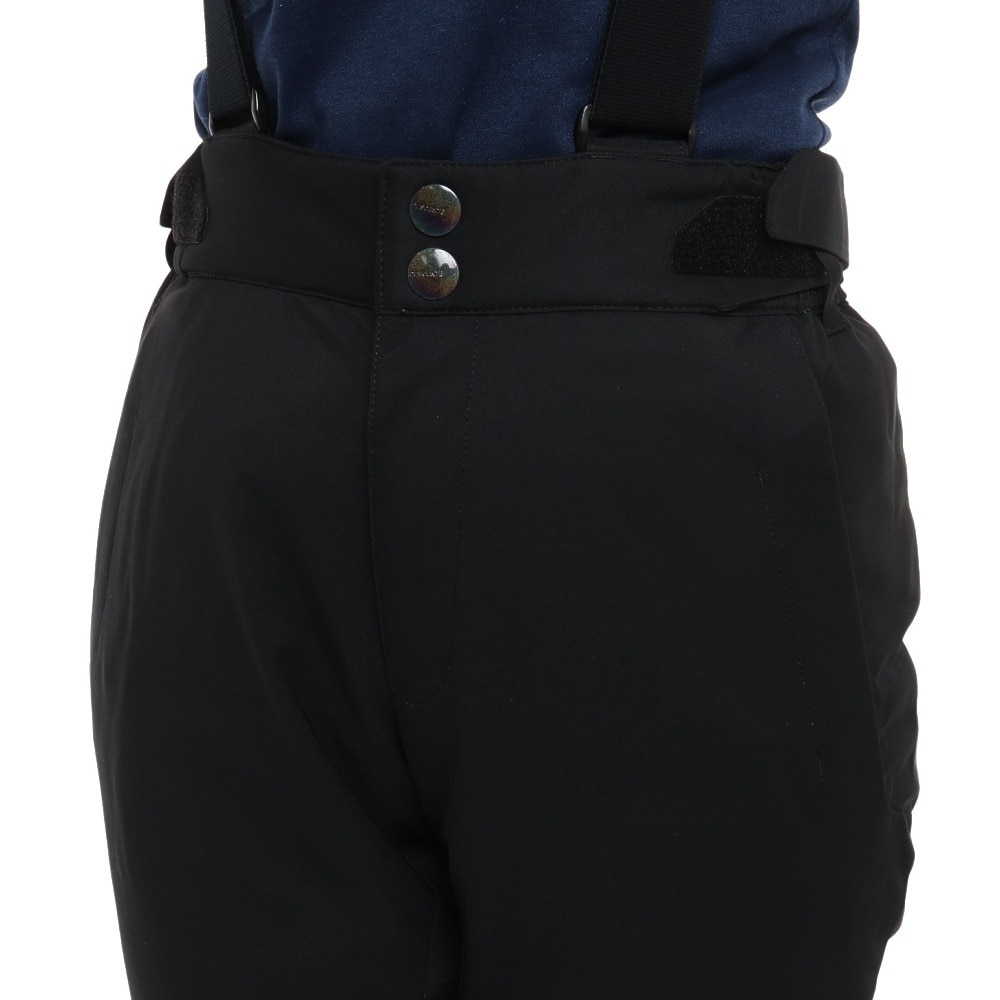 デサント（DESCENTE）（レディース）22-23 スキー パンツ スキーウェア ラクシングパンツ DWWUJD76X BLK ブラック ウェスト調節 保温