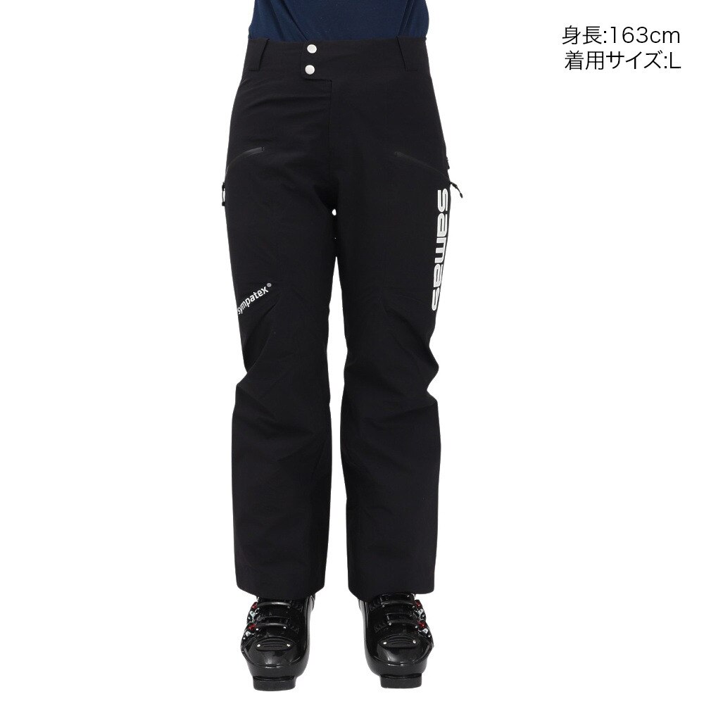 サマス（SAMAS）（レディース）スキーウェア パンツ SYMPATEX SHELL PANT SM3QHD040004 BLK