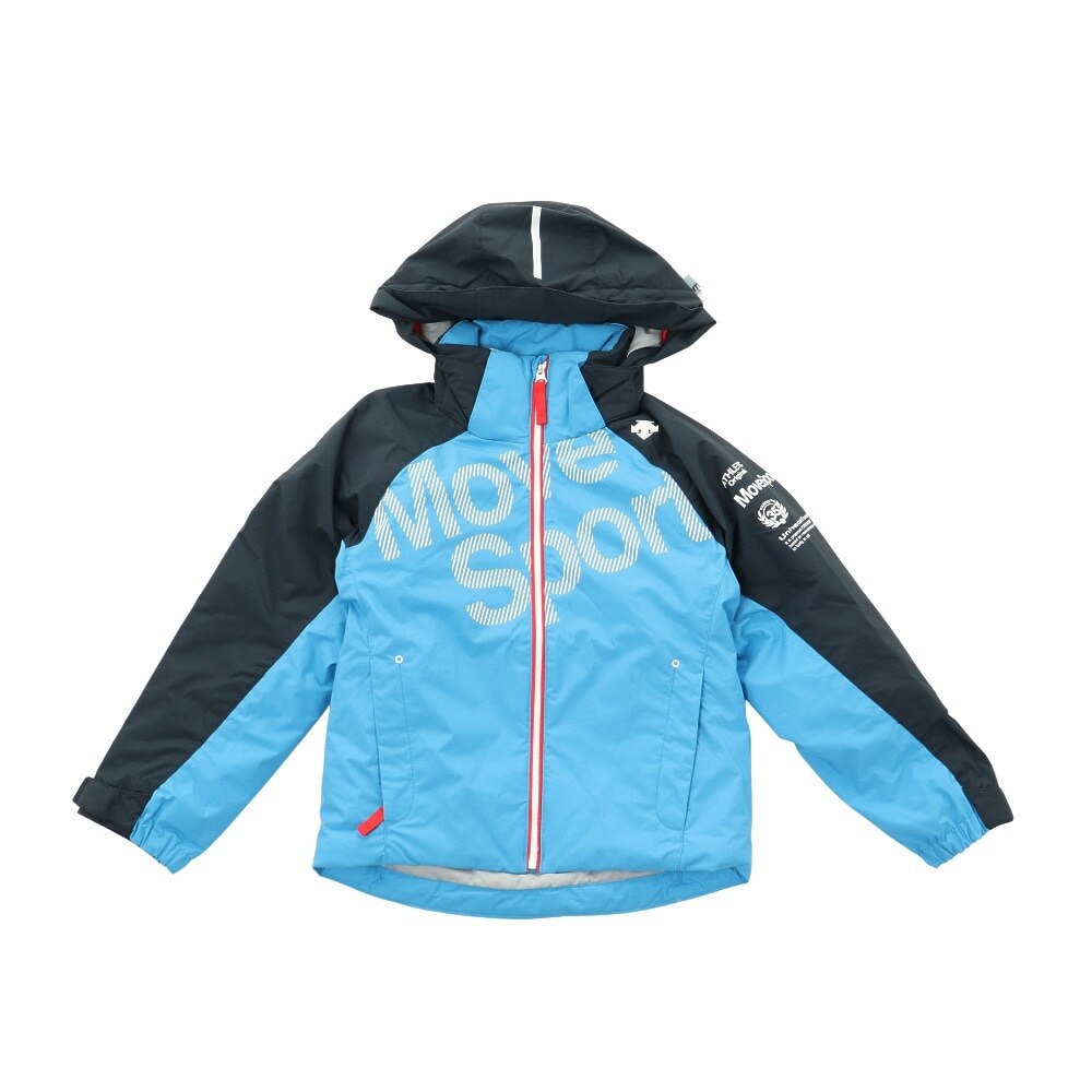 デサント（DESCENTE）（キッズ）スキーウェア スキースーツ 上下セット ボーイズ DWJQJH01 TBU タ-コイズ 130 140 150 160 防水 撥水 透湿 丸洗い