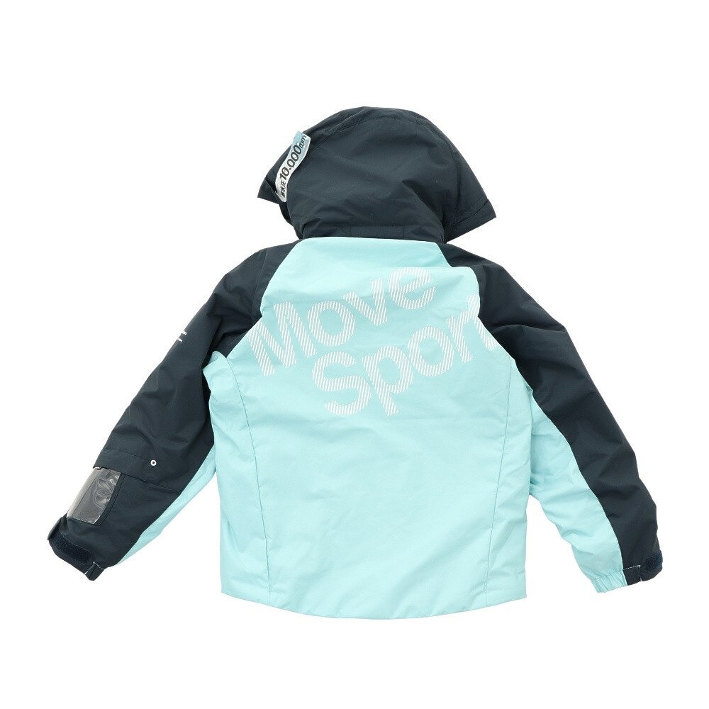 デサント（DESCENTE）（キッズ）スキーウェア キッズ 上下セット ジュニア スキースーツ DWJQJH01 MGN 雪遊び ウェア