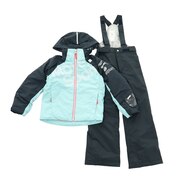 デサント(DESCENTE)(キッズ)スキーウェア キッズ 上下セット ジュニア スキースーツ DWJQJH01 MGN 雪遊び ウェア