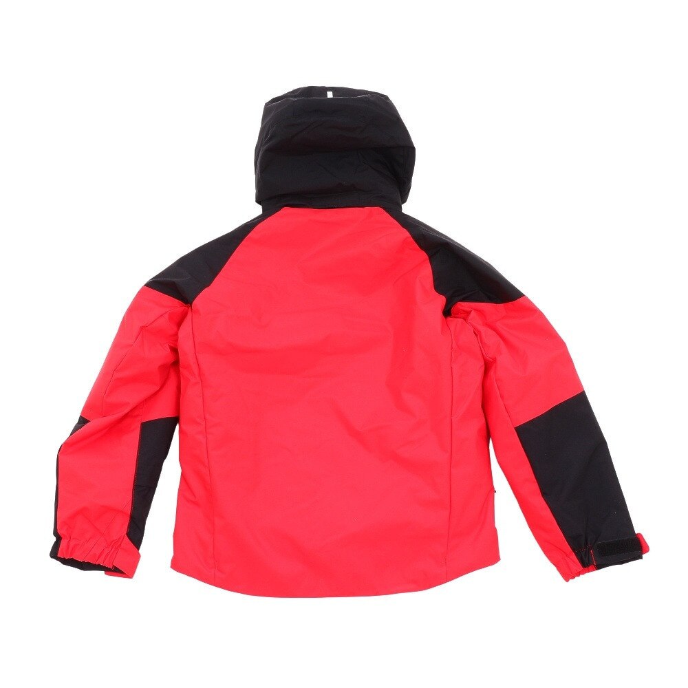 デサント（DESCENTE）（キッズ）スキーウェア スキースーツ 上下セット ボーイズ DWJSJH05 ERD レッド 130 140 150 160 防水 撥水 透湿 丸洗い