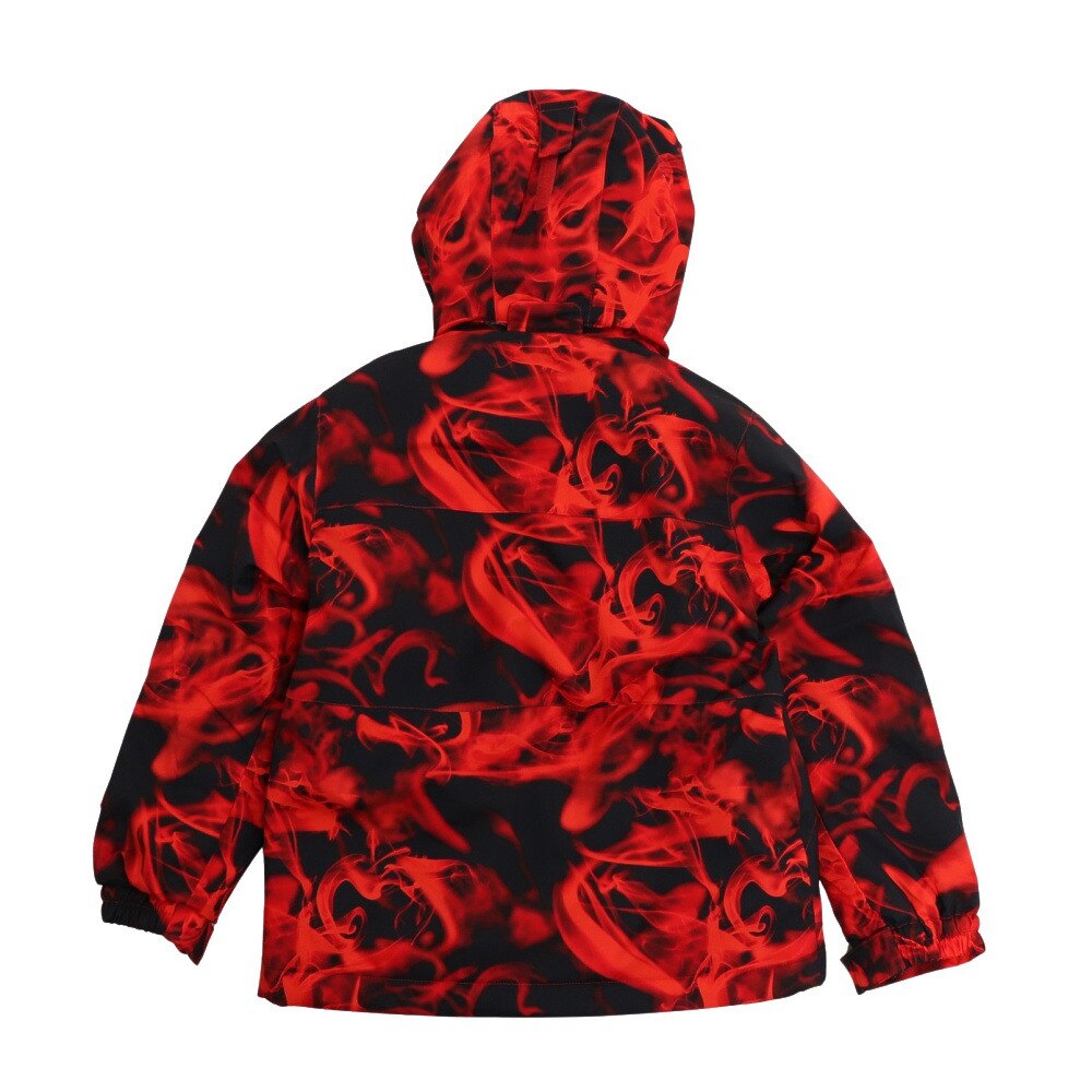 レセーダ（RESEEDA）（キッズ）スキーウエア 上下セット JUNIOR SUIT ジュニアスーツ RES75002 056K009 RED BLK 抗菌 サイズ調整 スキー スノーボード 雪遊び