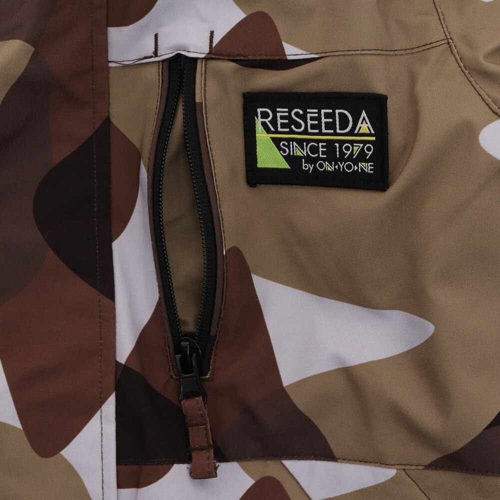 レセーダ（RESEEDA）（キッズ）スキーウエア 上下セット JUNIOR SUIT ジュニアスーツ RES75005 159C637 BRW ...