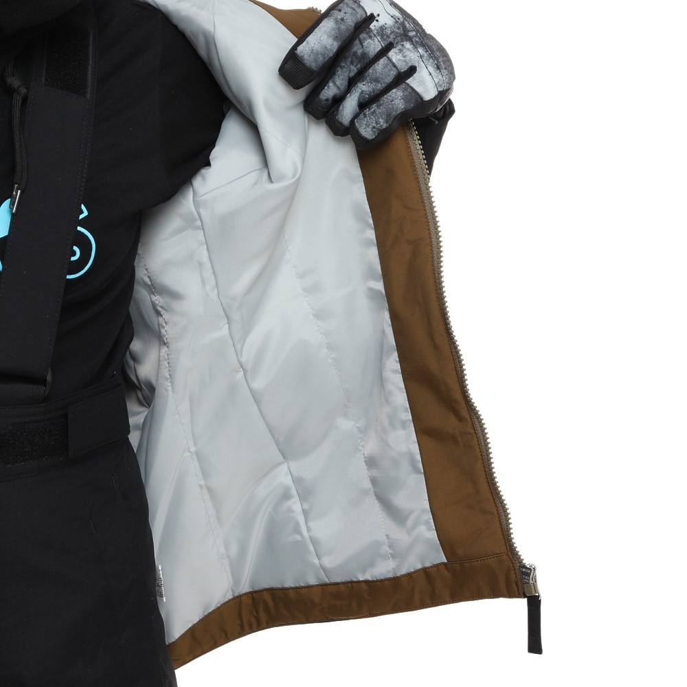 デサント（DESCENTE）（キッズ）スキーウエア ジュニア 上下 セット DWJUJH02X NTG ブラック サイズ調整 130 140 150 160 スキー スノーボード 雪遊び