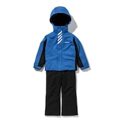 フェニックス（PHENIX）（キッズ）ジュニア スキーウェア 上下セット BLIZZARD Jr TWO-PIECE ESB222P11 BLUE ブルー サイズ調整 雪あそび