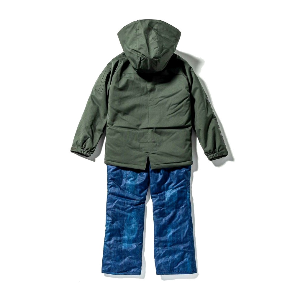 フェニックス（PHENIX）（キッズ）ジュニア スキーウェア 上下セット MZ-P Jr TWO-PIECE ESB222P21 KHAKI カーキ サイズ調整 雪あそび