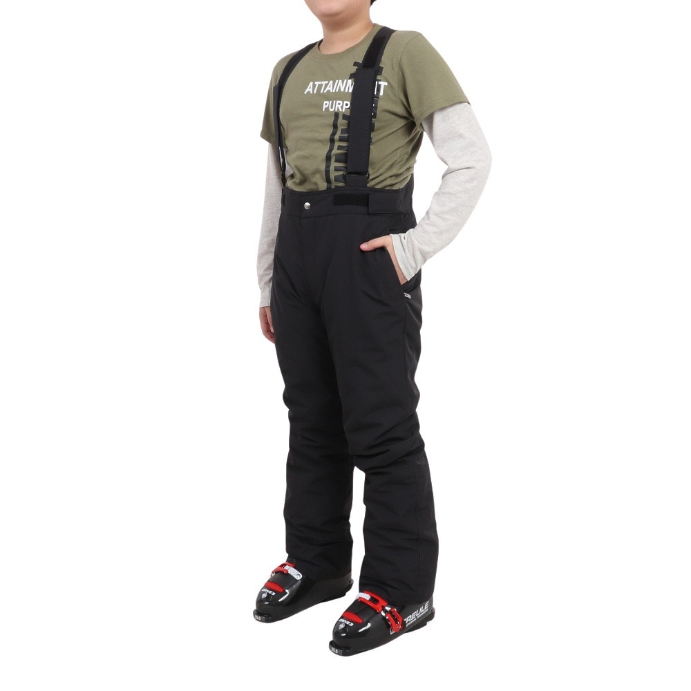 デサント（DESCENTE）（キッズ）ジュニア スーツ スキーウェア ジャケット パンツ 上下セット DWJWJH02X ERD サイズ調整