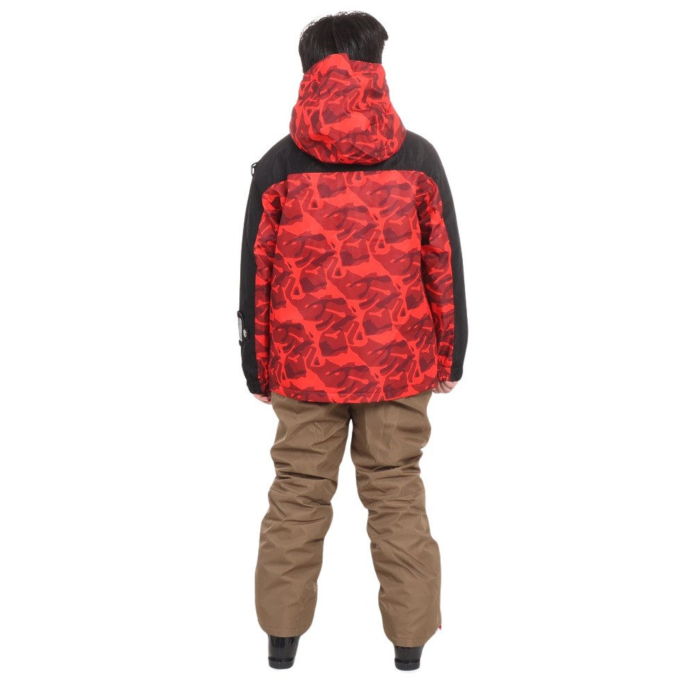 ジョイライド（JOYRIDE）（キッズ）スキーウエア ボーイズスーツ 上下セット JOB-3311-RED