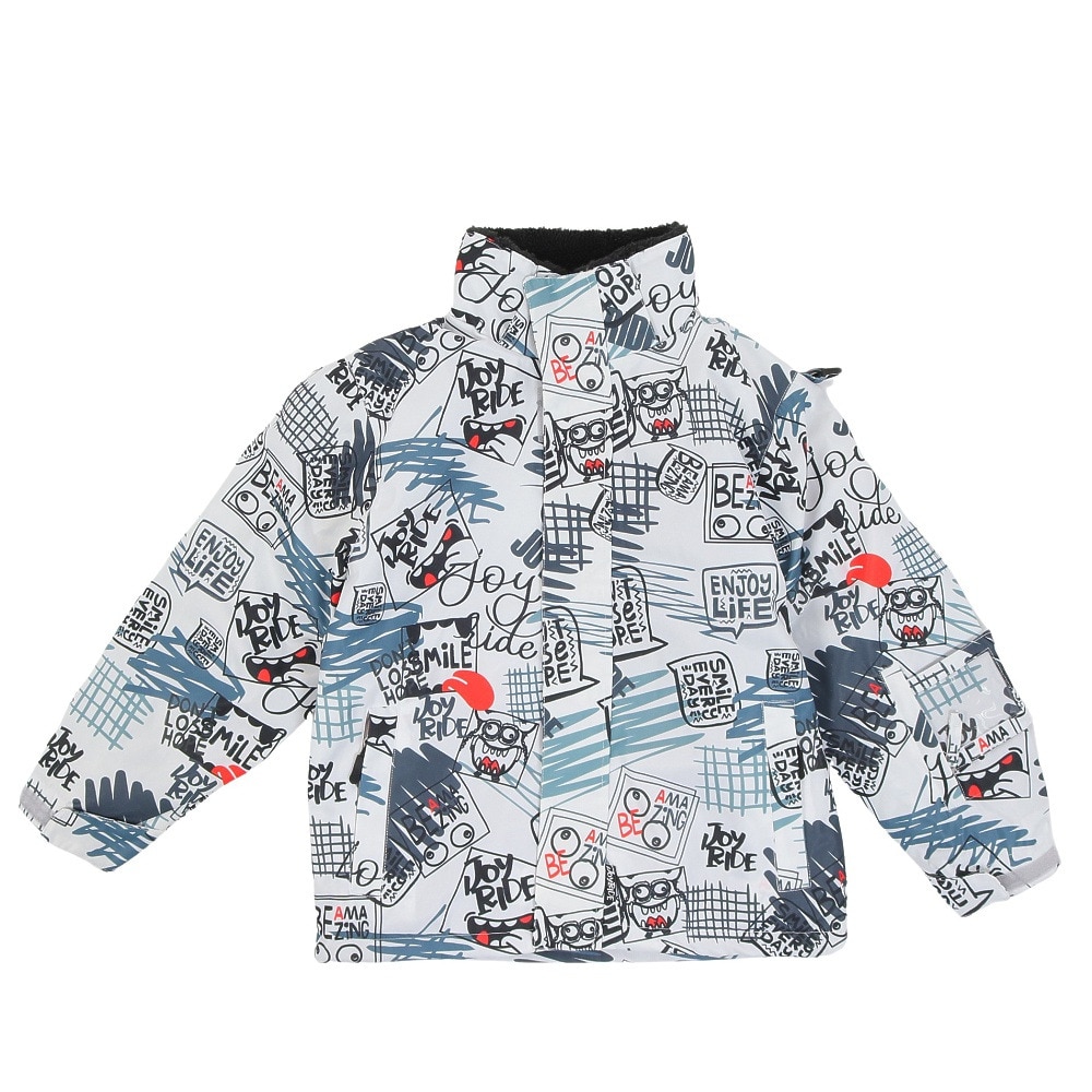 ジョイライド（JOYRIDE）（キッズ）スキーウエア ボーイズスーツ JOB-3312-GRY
