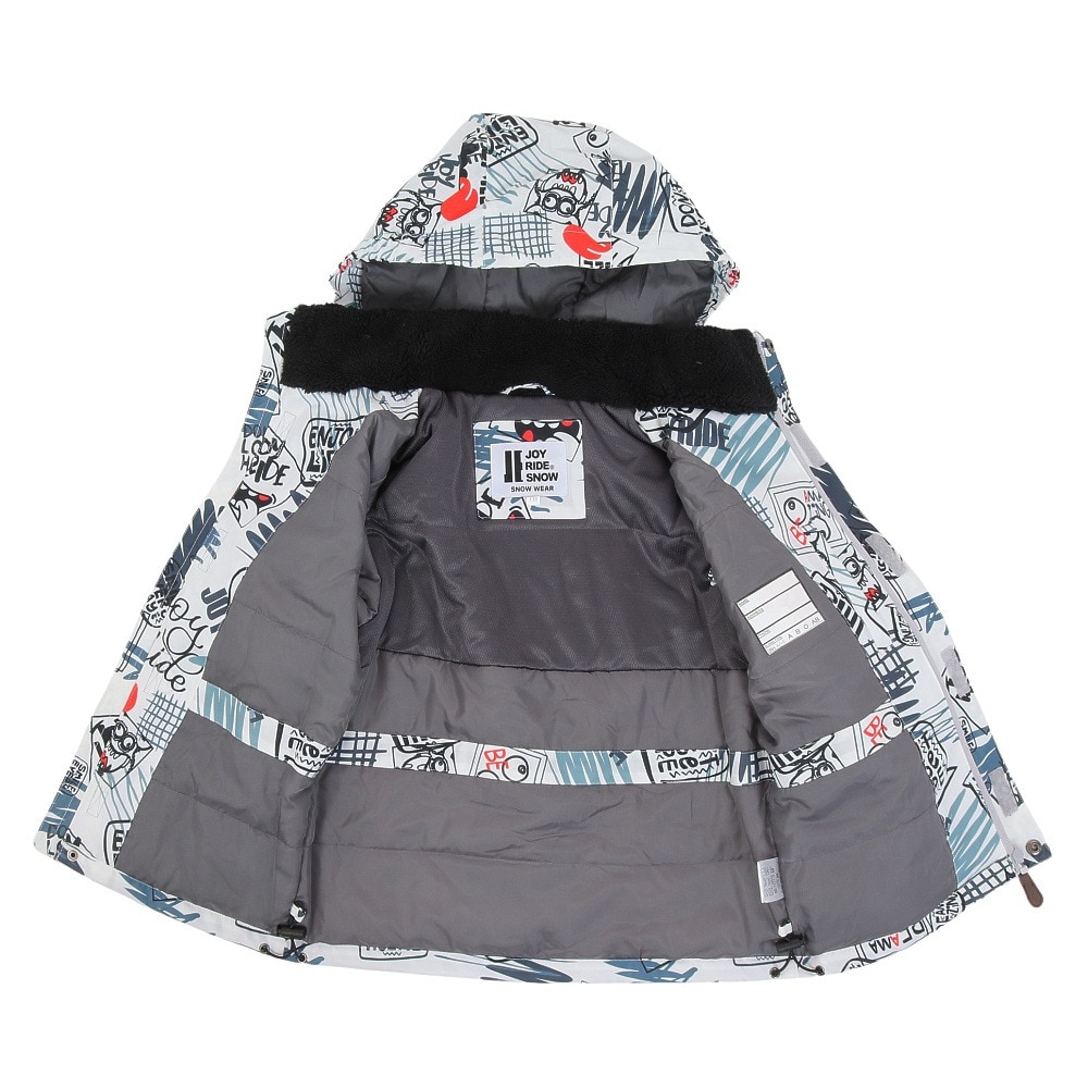 ジョイライド（JOYRIDE）（キッズ）スキーウエア ボーイズスーツ JOB-3312-GRY