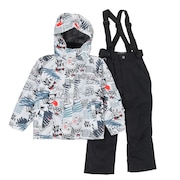 (キッズ)スキーウエア ボーイズスーツ JOB-3312-GRY