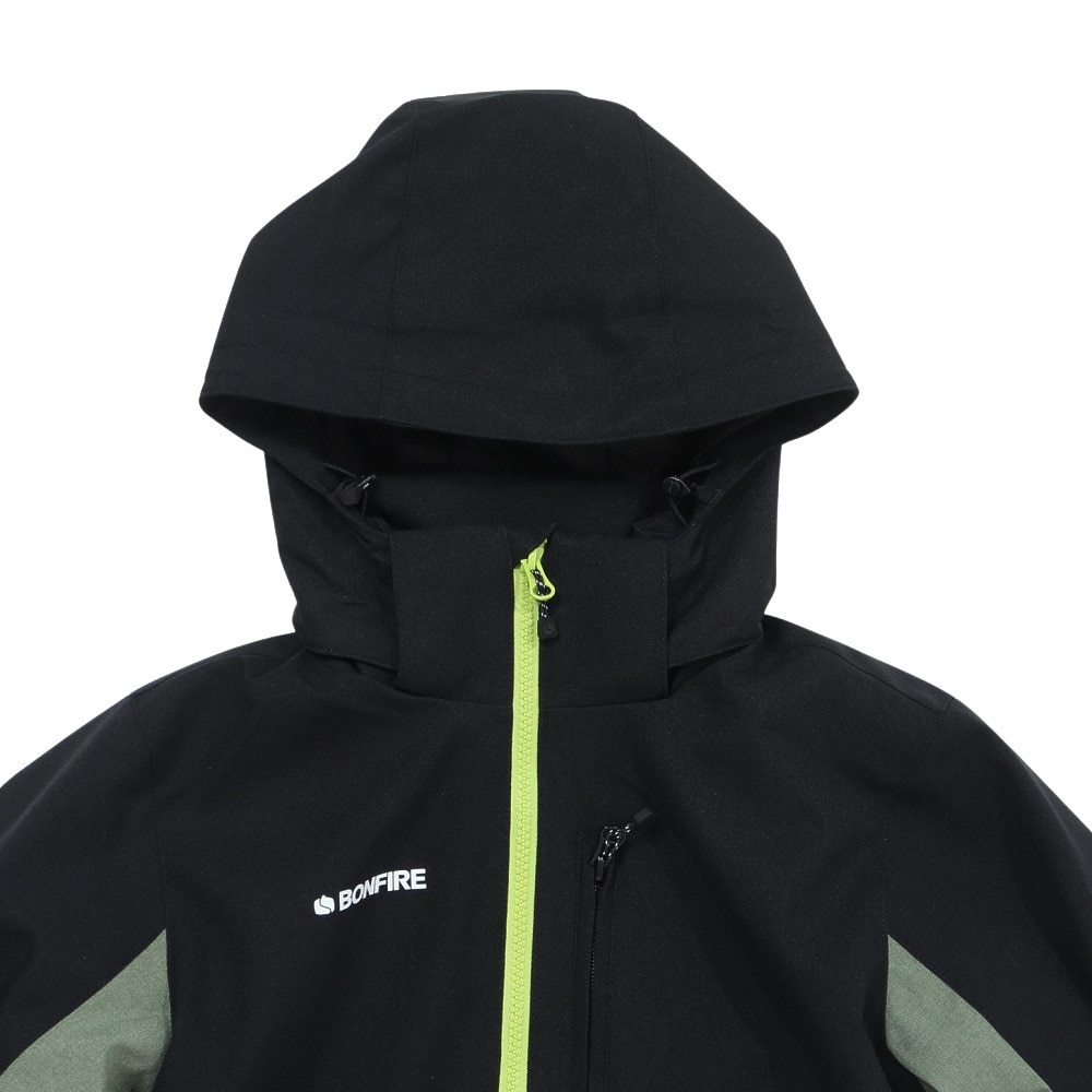 ボンファイア（Bonfire）（キッズ）ジュニア 子供 男の子 スキーウェア 上下セット スーツ 25MULTI COLOR 80BNF4FSP2335 BLK