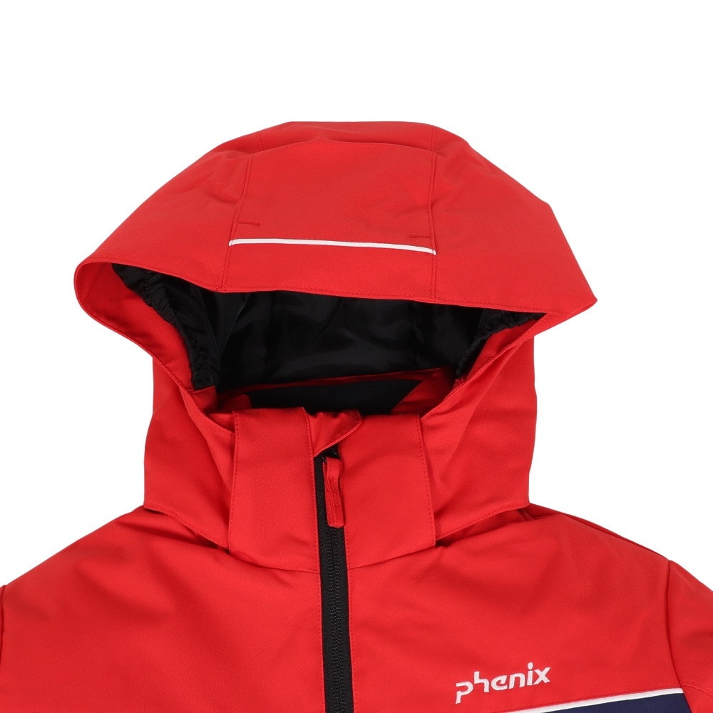 フェニックス（PHENIX）（キッズ）ジュニア ストレートラインスリーブス ツーピース 上下セット ESB242P83 RED