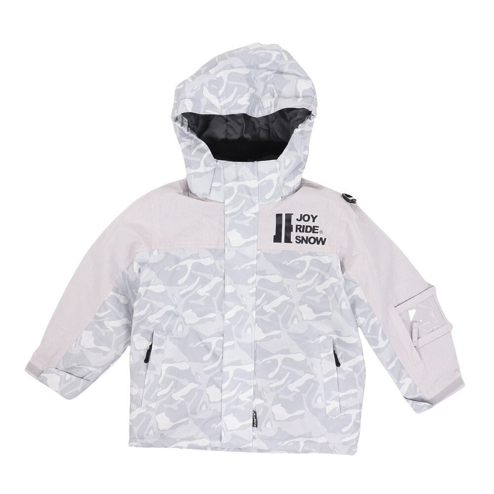 ジョイライド（キッズ）スキーウエア ボーイズスーツ 上下セット JOB-3311-GRY