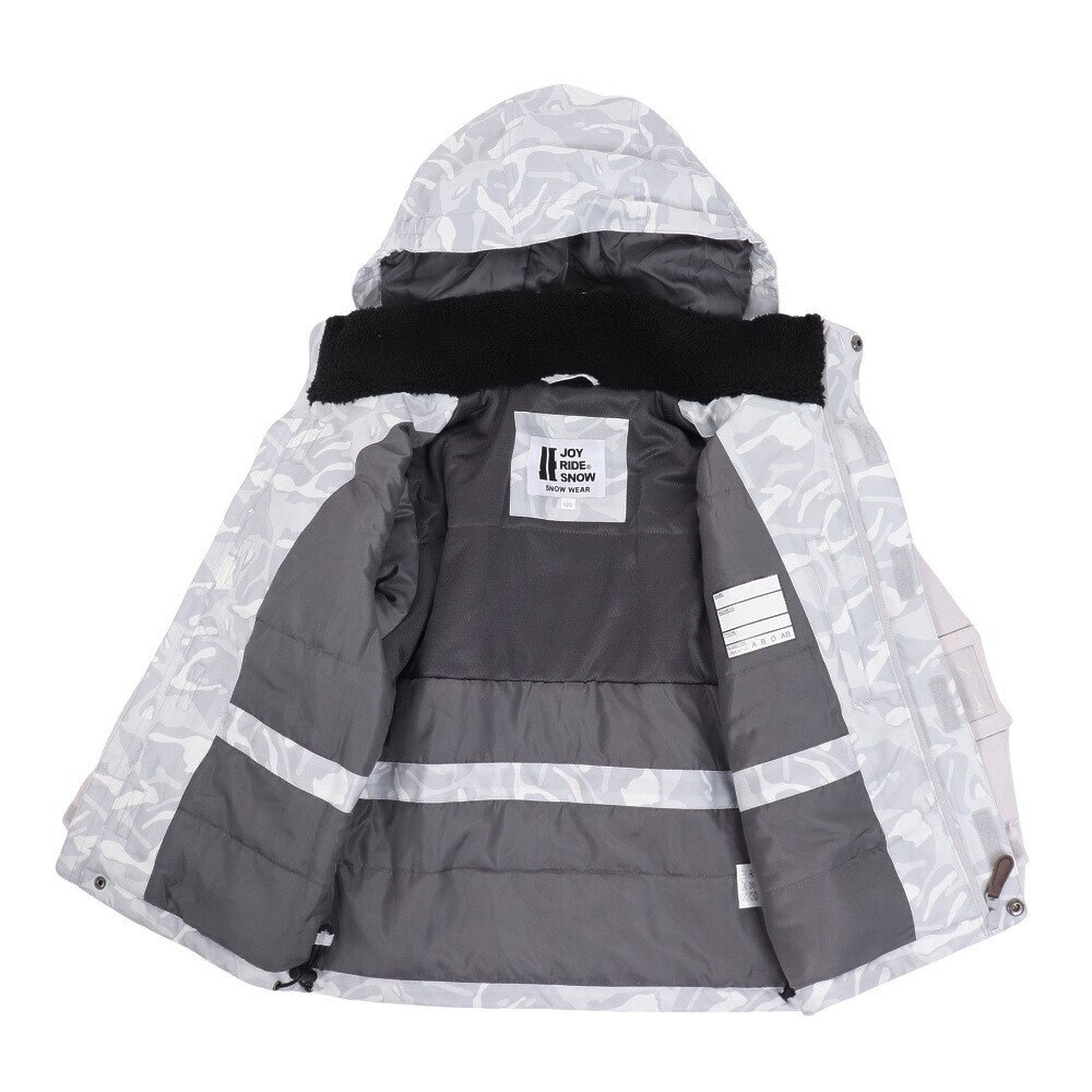 ジョイライド（キッズ）スキーウエア ボーイズスーツ 上下セット JOB-3311-GRY