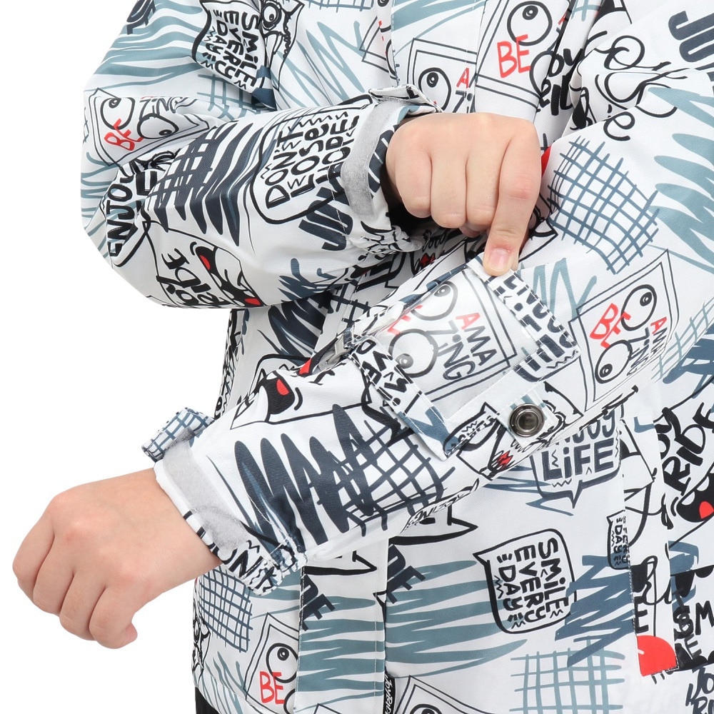 ジョイライド（キッズ）スキーウエア ボーイズスーツ JOB-3312-GRY