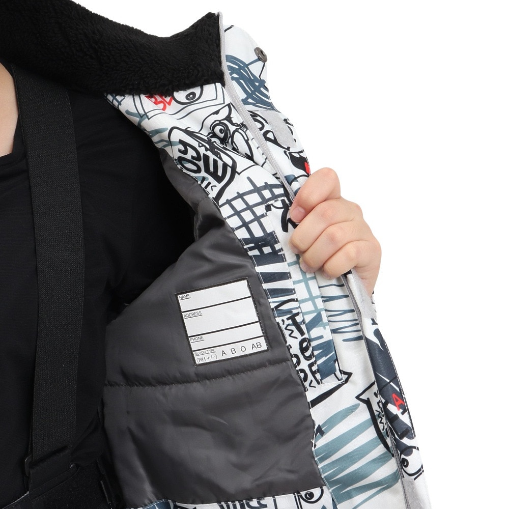 ジョイライド（キッズ）スキーウエア ボーイズスーツ JOB-3312-GRY