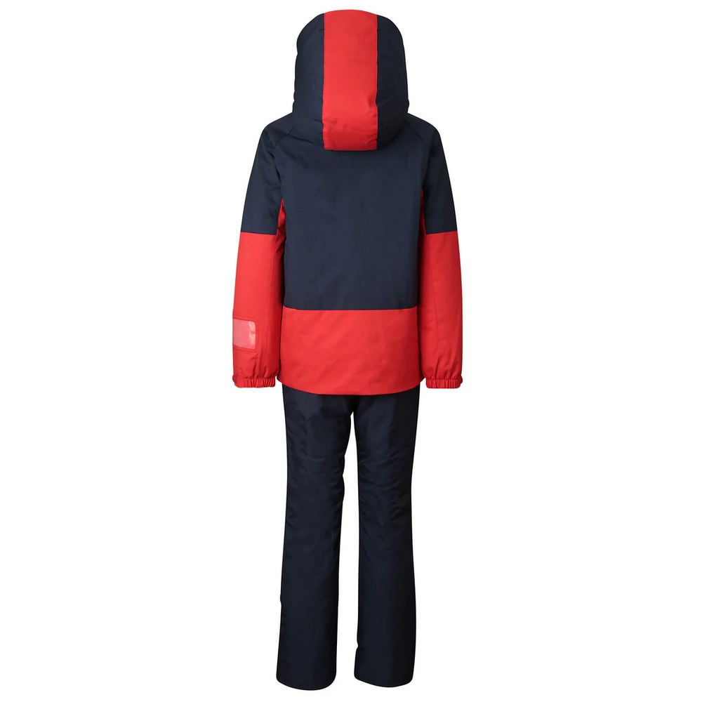 PHENIX（PHENIX）（キッズ）ジュニア アシンメトリカルバイカラーツーピース スキーウェア 上下セット ESB252P82RED