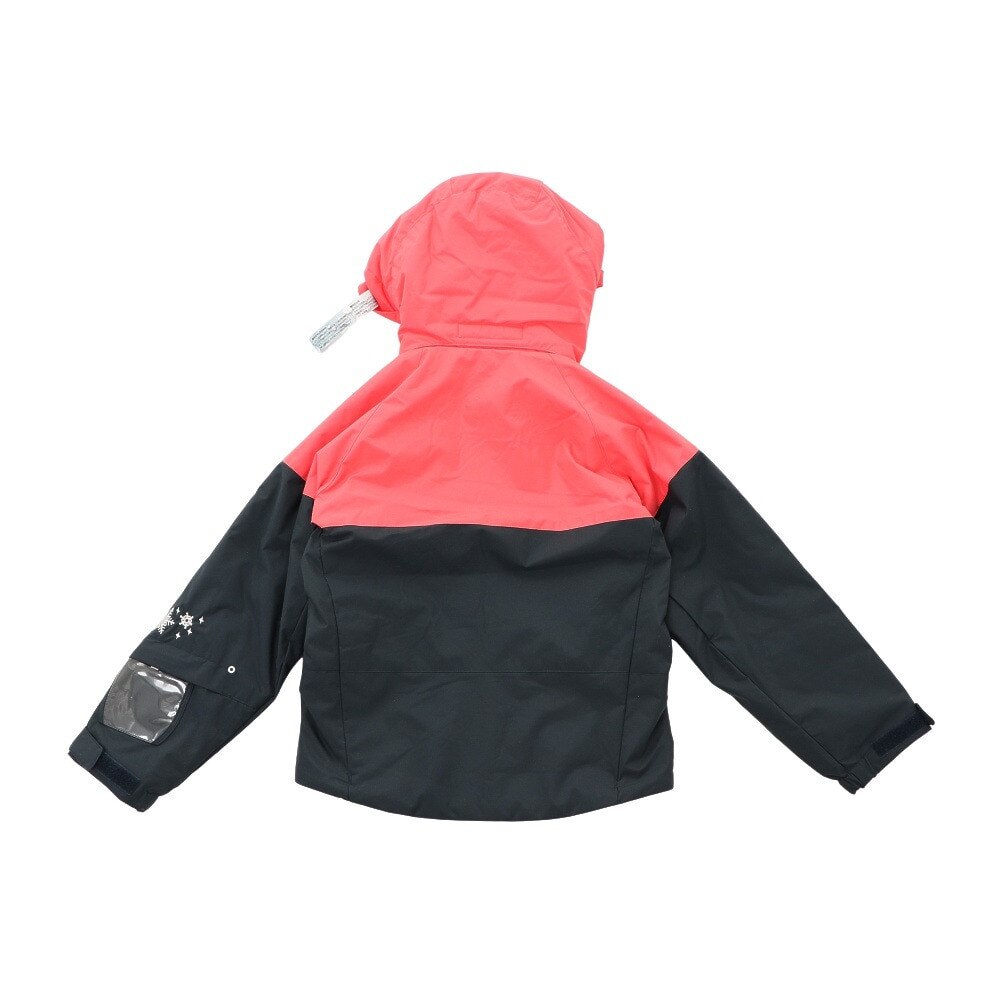 デサント（DESCENTE）（キッズ）スキーウェア スキースーツ 上下セット ガールズ DWJQJH03 BPK ピンク 130 140 150  160 防水 撥水 透湿 丸洗い