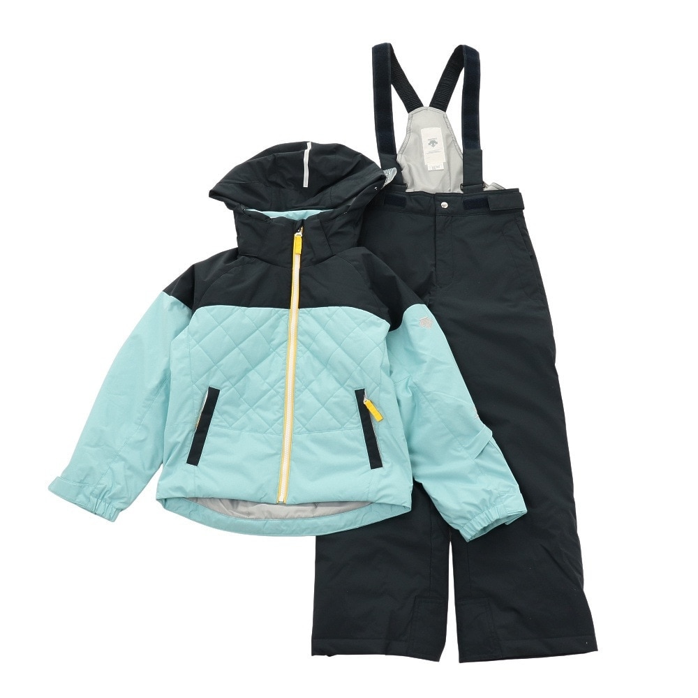 デサント(DESCENTE)(キッズ)スキーウェア スキースーツ 上下セット