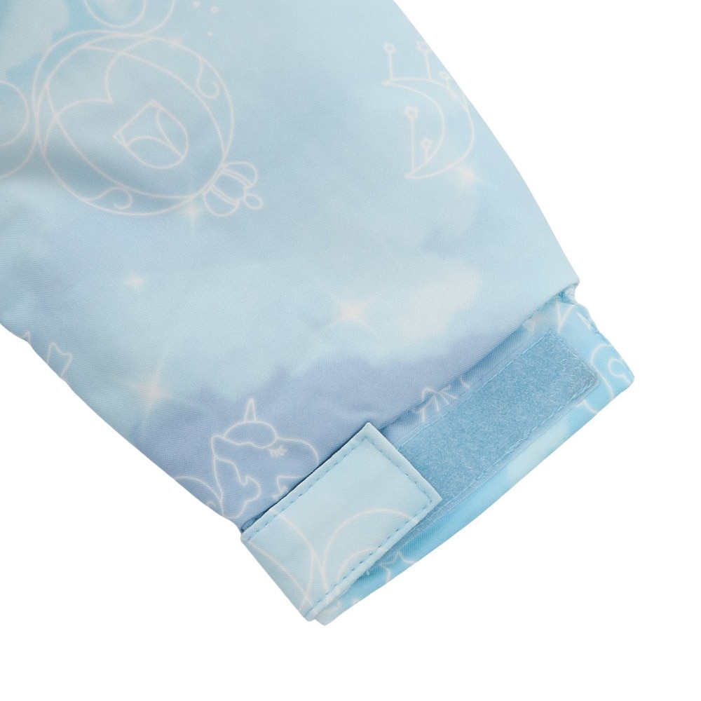 レセーダ（RESEEDA）（キッズ）スキーウエア 上下セット TODDLER SUIT トドラースーツ RES55001 661U850 SKY LIL サイズ調整 スキー スノーボード 雪遊び