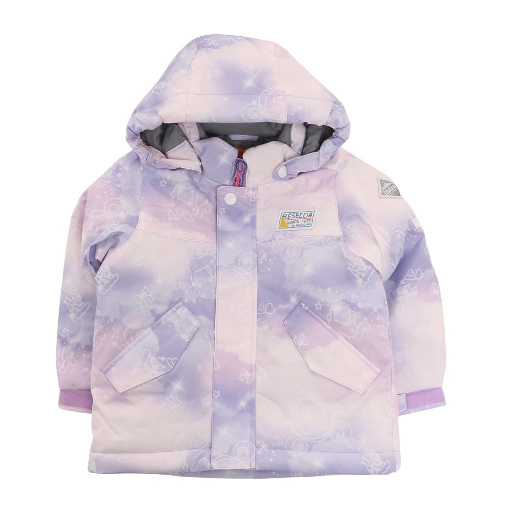 レセーダ（RESEEDA）（キッズ）スキーウエア 上下セット TODDLER SUIT トドラースーツ RES55001 832U012 LIL PNK 抗菌 サイズ調整 スキー スノーボード 雪遊び