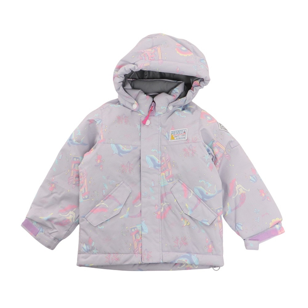 レセーダ（RESEEDA）（キッズ）スキーウエア 上下セット TODDLER SUIT トドラースーツ RES55005 750M012 LIL PNK 抗菌 サイズ調整 スキー スノーボード 雪遊び