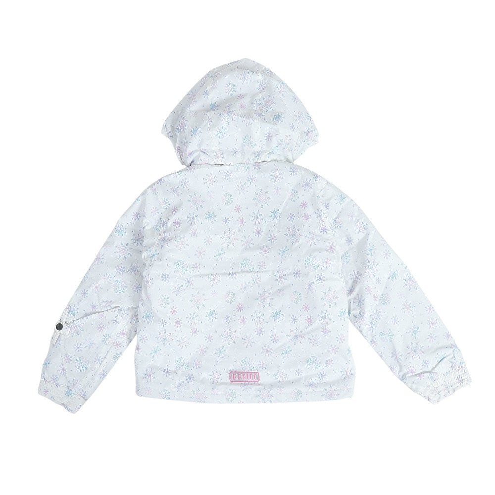P-PRITY（P-PRITY）（キッズ）ジュニア スキーウェア セット ガールズ スノーフレークミックススーツ 321NN2HHM0042 WHT ホワイト サイズ調整 抗菌