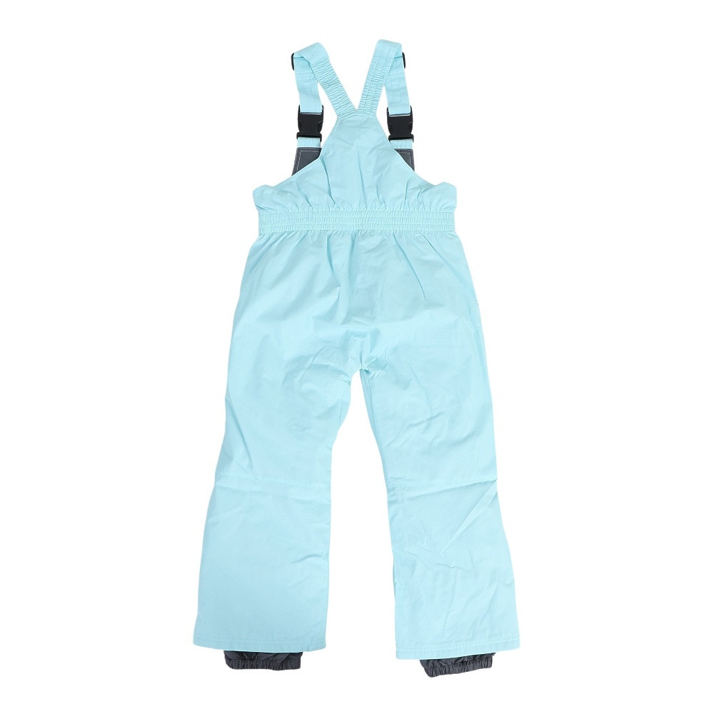 P-PRITY（P-PRITY）（キッズ）ジュニア スキーウェア スーツ ビブパンツ セット ガールズ タイポグラフティ 321NN2HHM0046 WHT ブルー サイズ調整 抗菌