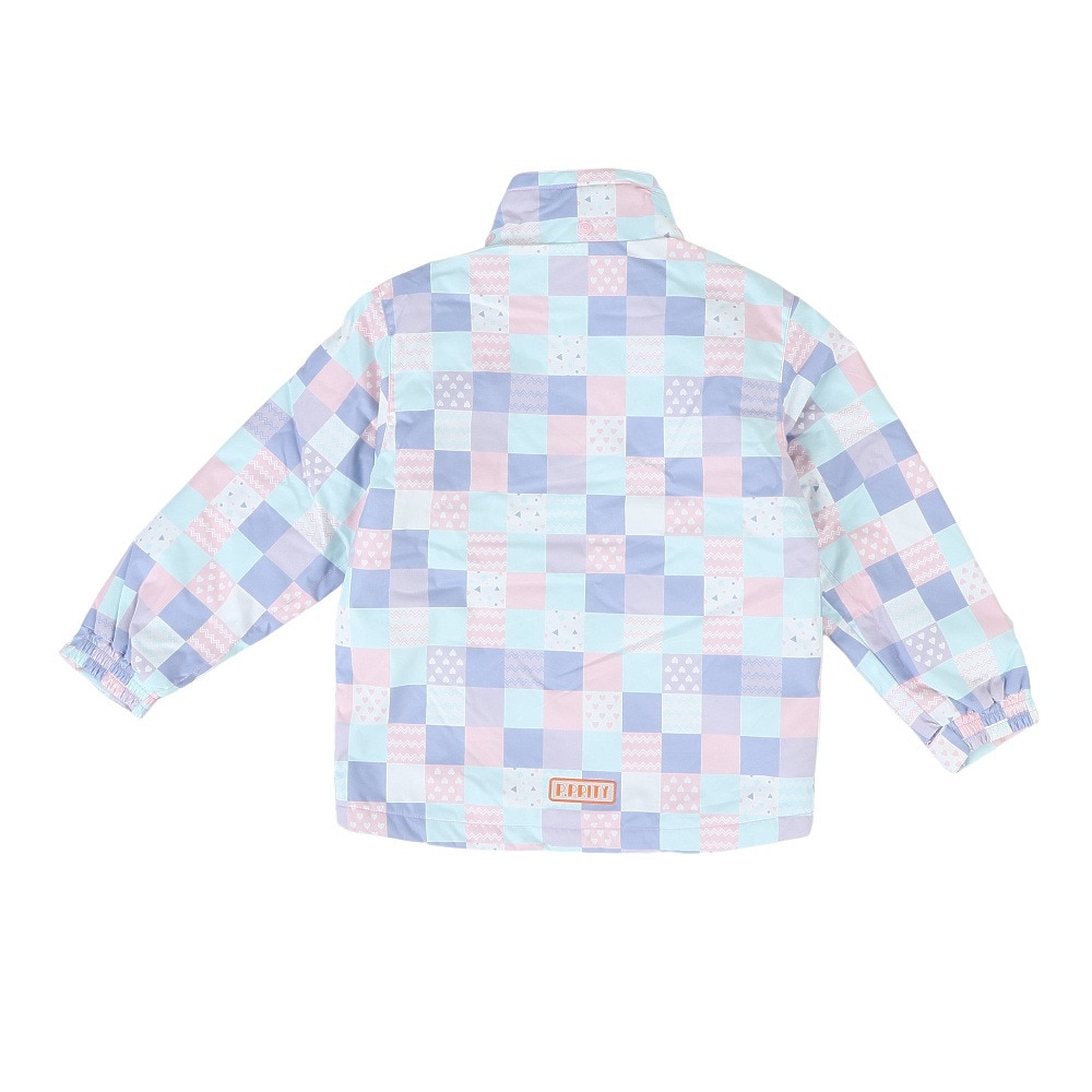 P-PRITY（P-PRITY）（キッズ）ジュニア スキーウェア スーツ ビブパンツ セット ガールズ タイポグラフティ 321NN2HHM0047 LVD サイズ調整 抗菌