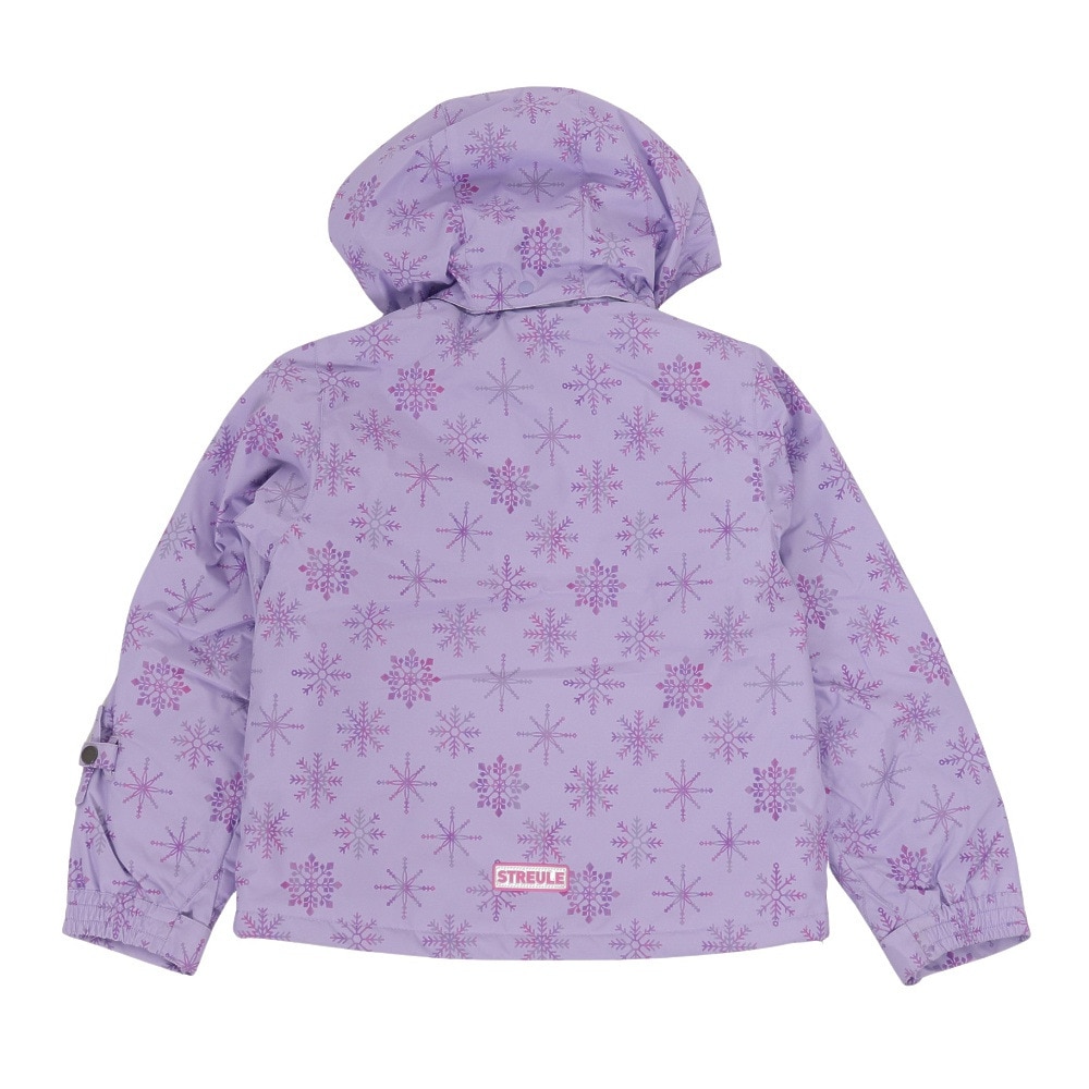シュトロイレ（STREULE）（キッズ）ジュニア ガールズ スノーフレークスーツ 上下セット ST23FW0037 LVD サイズ調整
