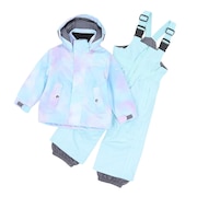 (キッズ)ジュニア スキーウェア ガールズ TGフォグスーツ 上下セット ST23FW0039 PNK サイズ調整
