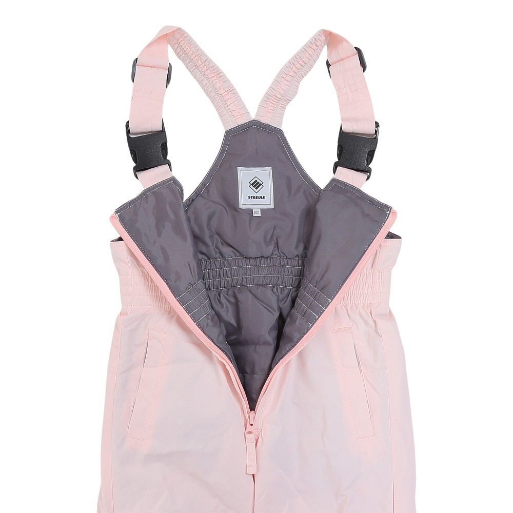 シュトロイレ（STREULE）（キッズ）ジュニア スキーウェア ガールズ TGフォグスーツ 上下セット ST23FW0040 WHT サイズ調整