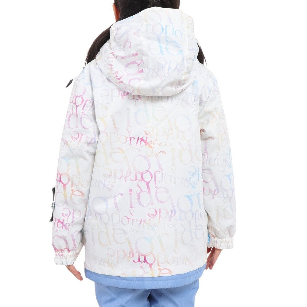 ジョイライド（キッズ）ジュニア スキーウエア 上下セット ガールズスーツ JOG-4312-WHT