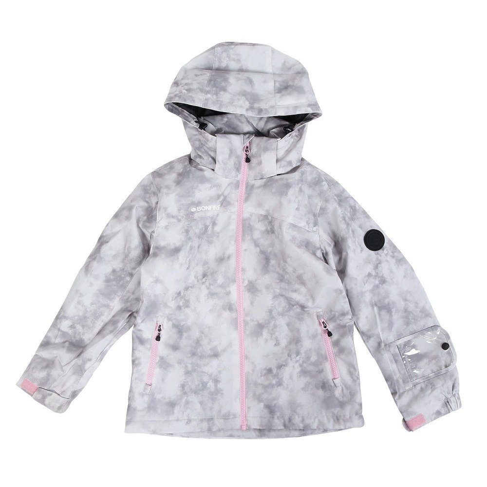 BonFire（ボンファイアー）（キッズ）ガールズ スノーウェア 上下セット MIST FLOWER G ST 80BNF5FSP2388 GRY